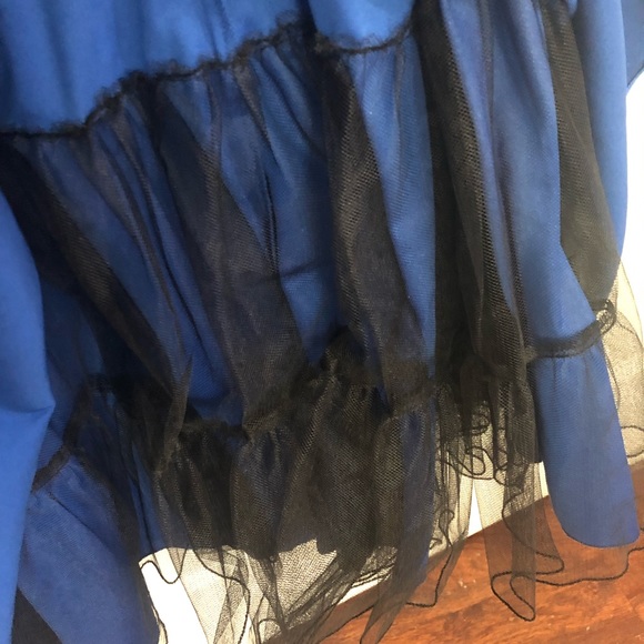 Beautiful Royal Blue Long Prom Dress - Picture 5 of 5